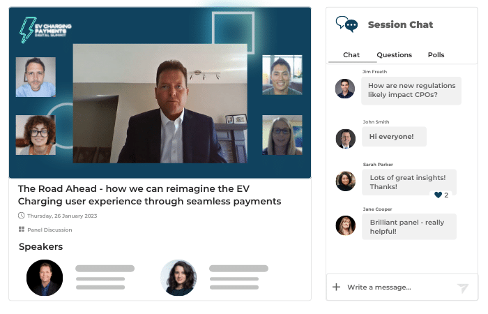 EV Charging Payments virtual session